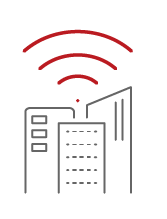 By 2030, <em>84%</em> of companies will have access to 10 gigabit Wi-Fi networks bada icon 01